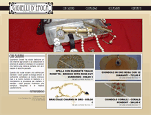 Tablet Screenshot of gioiellieorologidepoca.com